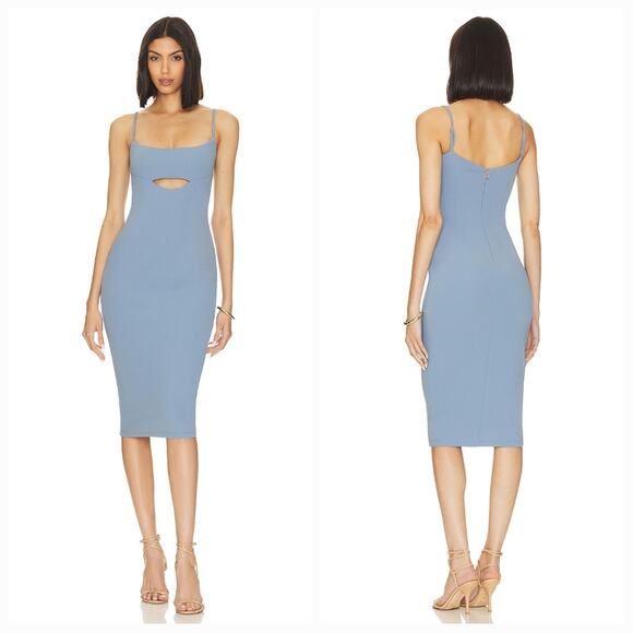 Nookie Bliss Midi in Bluebell Medium